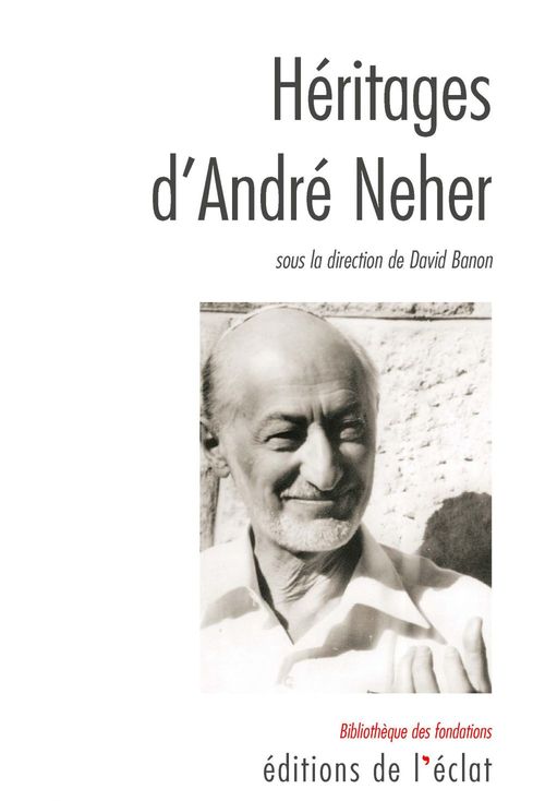 ebook cover of Héritages d´André Neher, by David Banon