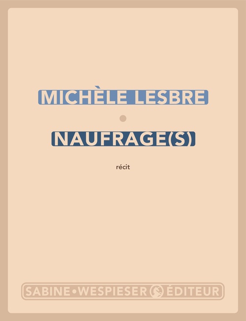 ebook cover of Naufrage(s), by Michèle Lesbre