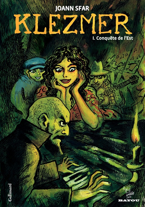 Couverture ebook de Klezmer (Tome 1) - Conquête de l'Est, de Joann Sfar