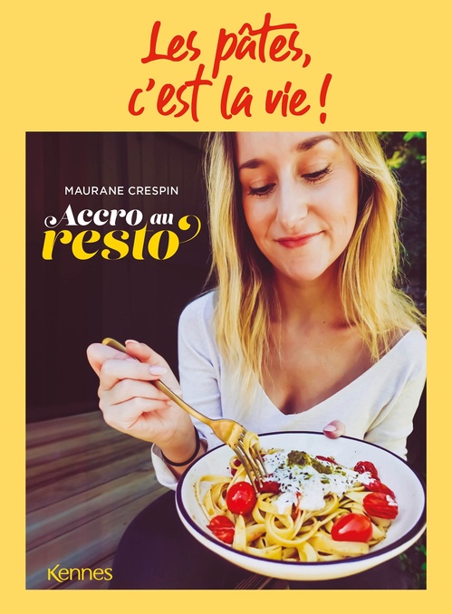 Couverture ebook de Les pâtes, c'est la vie !, de Maurane Crespin
