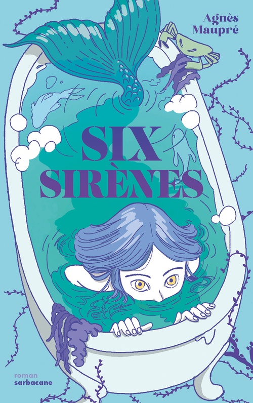 ebook cover of Six sirènes, by Agnès Maupré