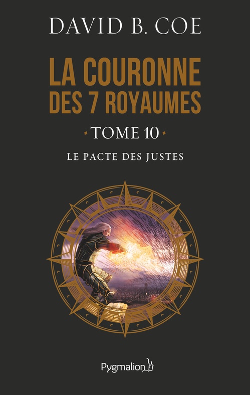 ebook cover of La couronne des 7 royaumes (Tome 10) - Le Pacte des justes, by David b. Coe