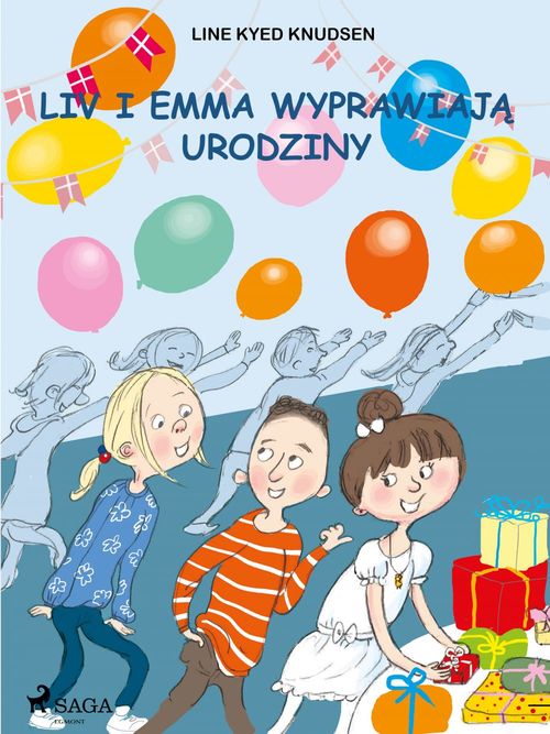 Couverture ebook de Liv i Emma: Liv i Emma wyprawiaja urodziny, de Line Kyed Knudsen