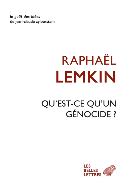 Couverture ebook de Qu'est-ce qu'un génocide ?, de Raphael Lemkin