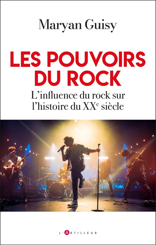 ebook cover of Les pouvoirs du rock, by Maryan Guisy