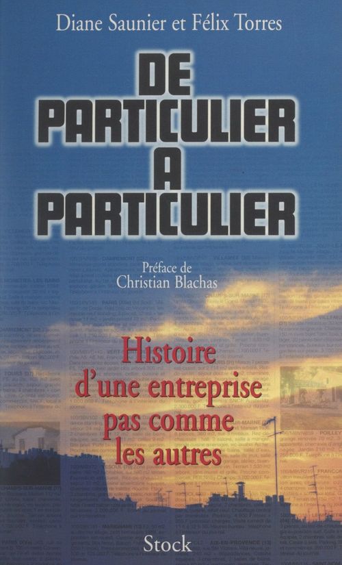 ebook cover of De particulier à particulier, by Diane Saunier, Félix Torres