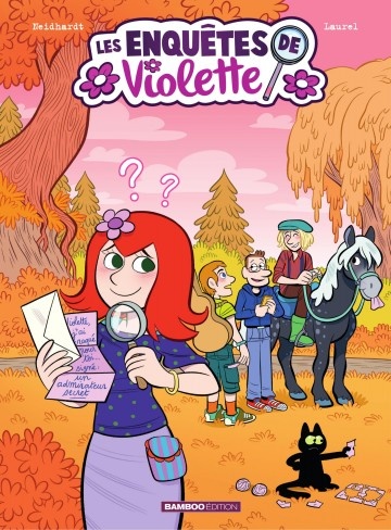 Couverture ebook de Les Enquêtes de Violette - Tome 4 - Les Enquêtes de Violette, de Laurel, Frédéric Neidhardt