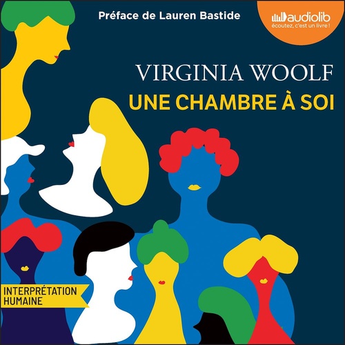 audiobook cover of Une chambre à soi, by Virginia Woolf
