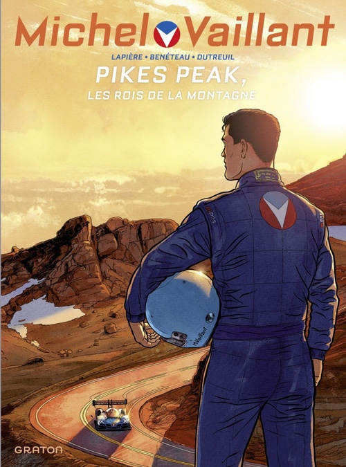 Couverture ebook de Michel Vaillant - Nouvelle Saison - Tome 10 - Pikes Peak, de Denis Lapière