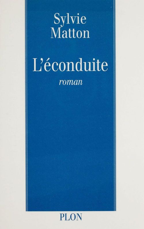 ebook cover of L'Éconduite, by Sylvie Matton
