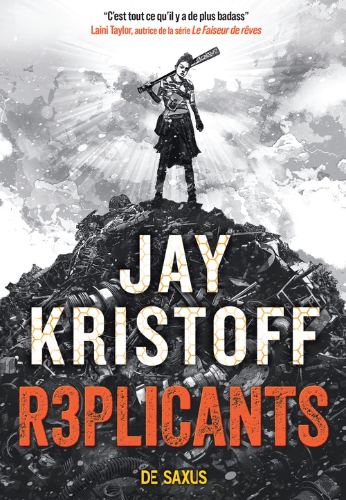 ebook cover of Humanité 3.0 - Tome 01 R3PLICANTS (e-book), by Jay Kristoff