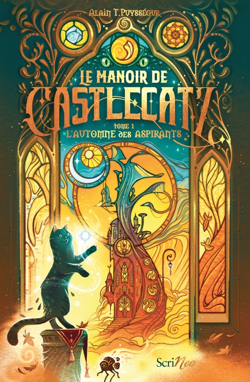 Couverture ebook de Le Manoir de Castlecatz - Tome 1 L'automne des aspirants, de Alain T. Puysségur