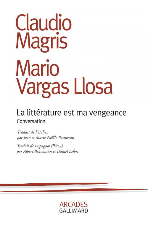 ebook cover of La littérature est ma vengeance, by Claudio Magris, Mario Vargas Llosa