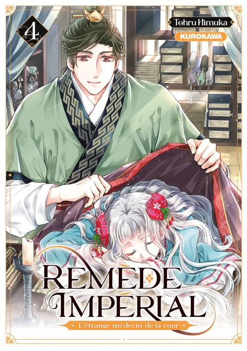 Couverture ebook de Remède Impérial - L'étrange médecin de la cour - tome 4, de Tohru Himuka