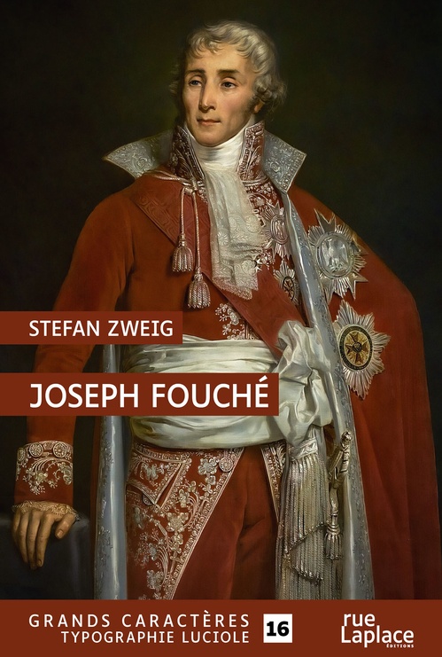 ebook cover of Joseph Fouché, by Stefan Zweig