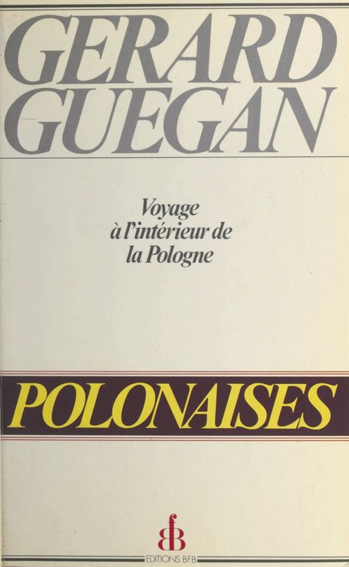 Couverture ebook de Polonaises, de Gérard Guégan