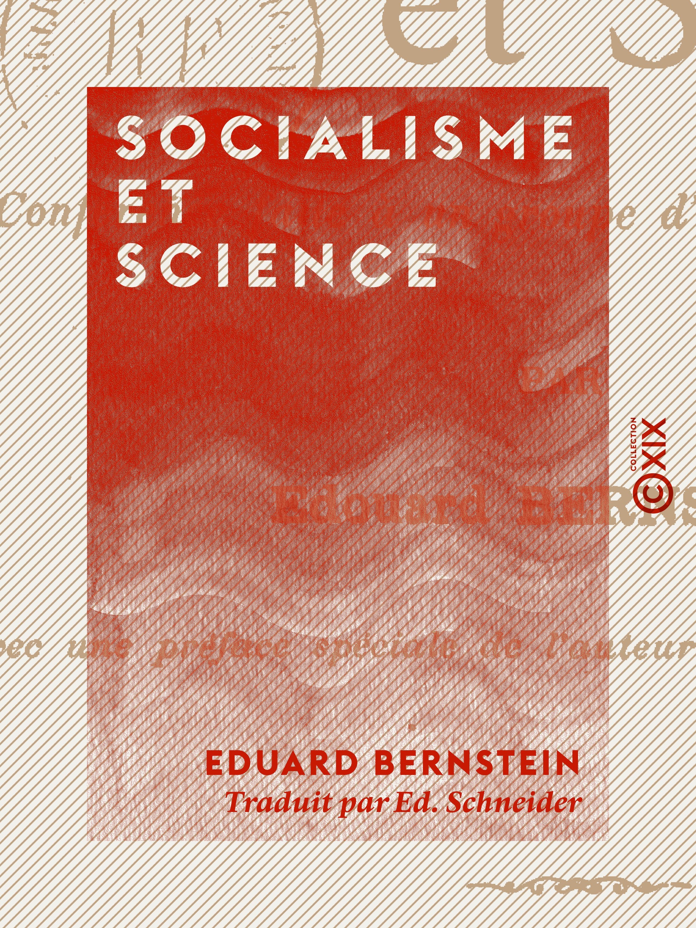 Couverture ebook de Socialisme et Science, de Eduard Bernstein
