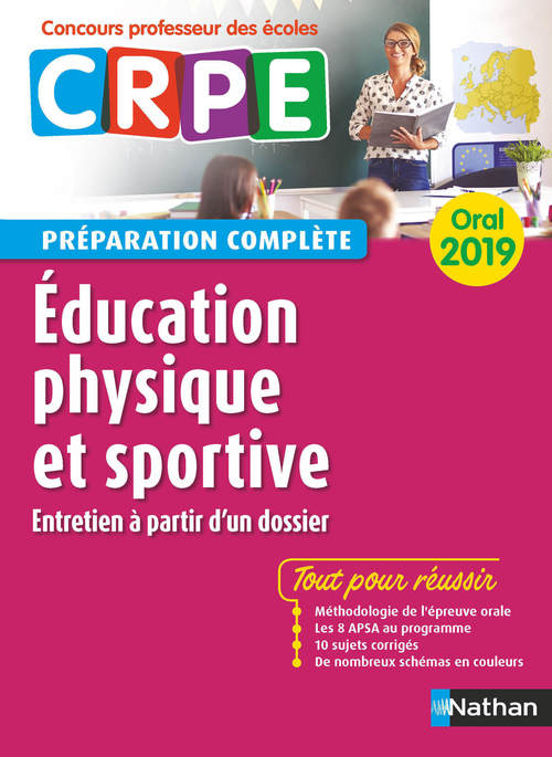 Couverture ebook de Education physique et sportive - Oral 2019 - Préparation complète - CRPE, de Alain Saint-jalmes