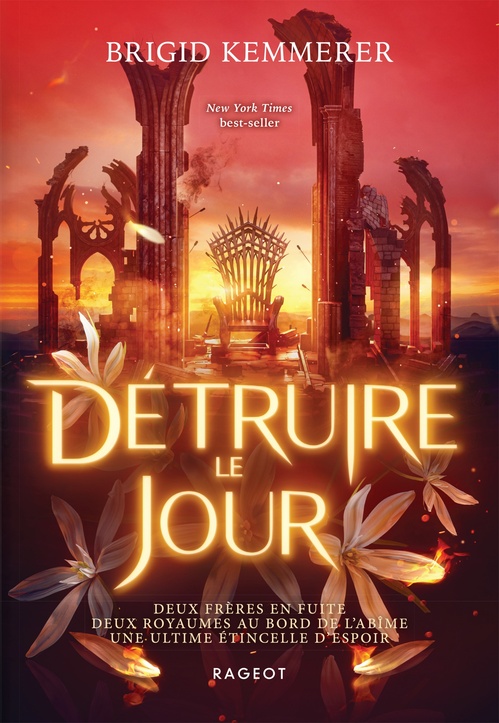 ebook cover of Détruire le jour, by Brigid Kemmerer