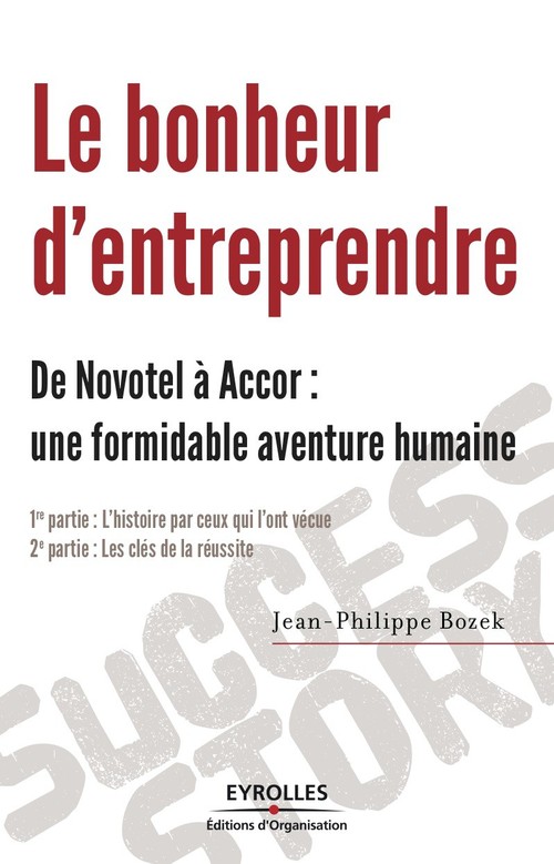 ebook cover of Le bonheur d'entreprendre, by Jean-Philippe Bozek