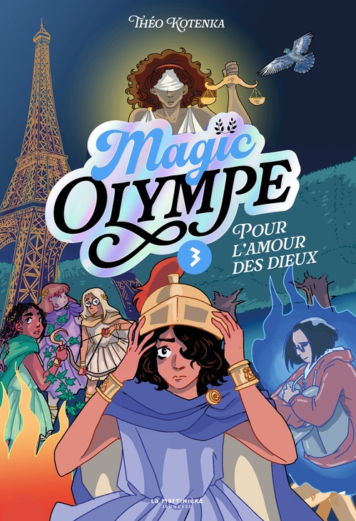 Couverture ebook de Magic Olympe - tome 3, Pour l'amour des dieux, de Théo Kotenka