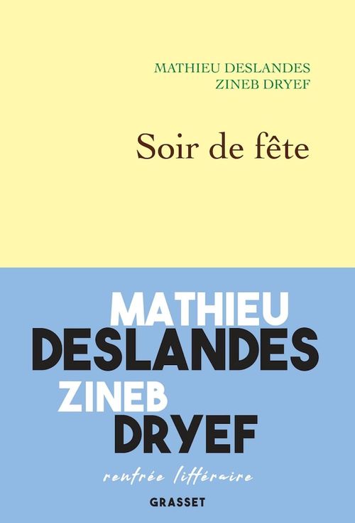 Couverture ebook de Soir de fête, de Mathieu Deslandes, Zineb Dryef