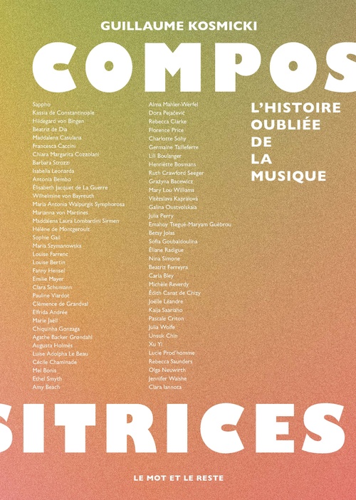 Couverture ebook de Compositrices, de Guillaume KOSMICKI