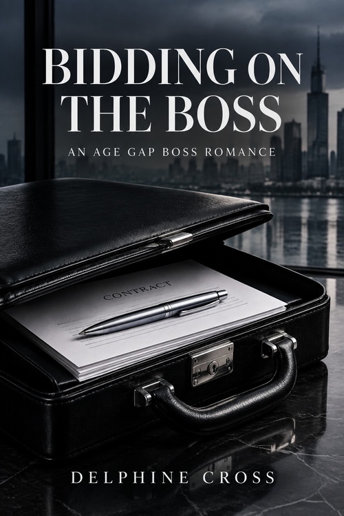 Couverture ebook de Bidding on the Boss, de Delphine Cross