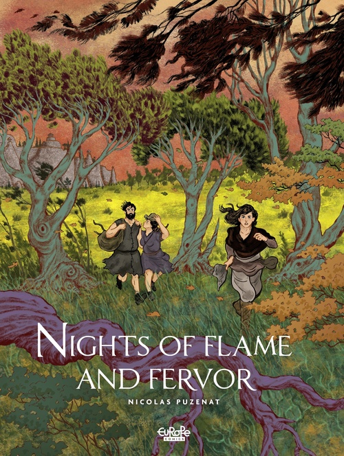 ebook cover of Nights of Flame and Fervor, by Nicolas Puzenat