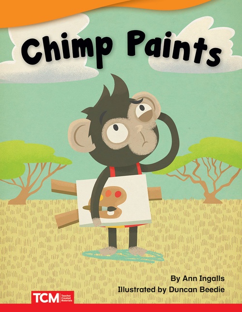 ebook cover of Chimp Paints, by Ann Ingalls