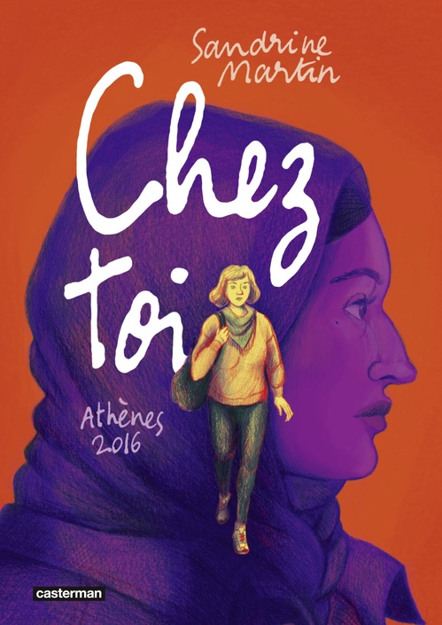 Couverture ebook de Chez toi, de Sandrine Martin