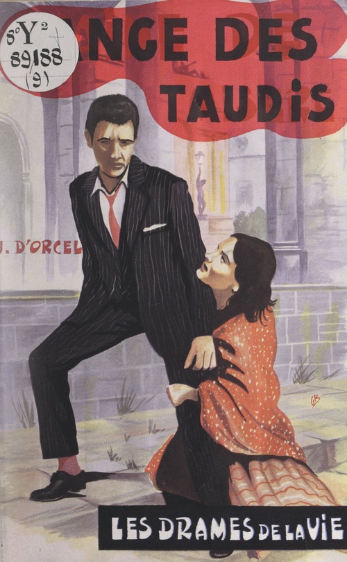 ebook cover of L'ange des taudis, by J. D''Orsel