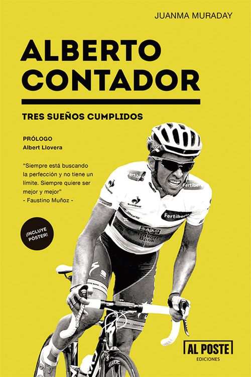 Couverture ebook de Alberto Contador, de Juanma Muraday