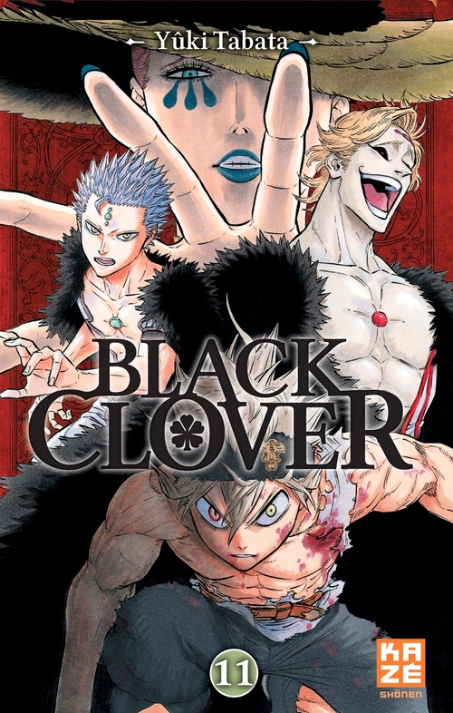 Couverture ebook de Black Clover T11, de Yuki Tabata