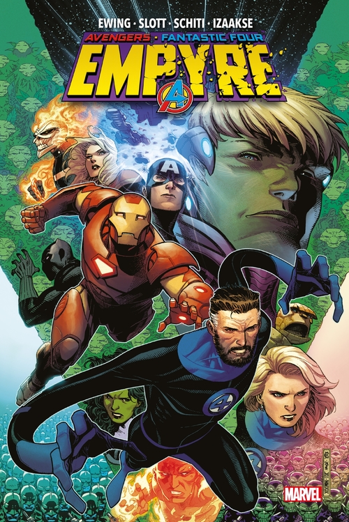 Couverture ebook de Avengers & Fantastic Four : Empyre, de Al Ewing, Dan Slott