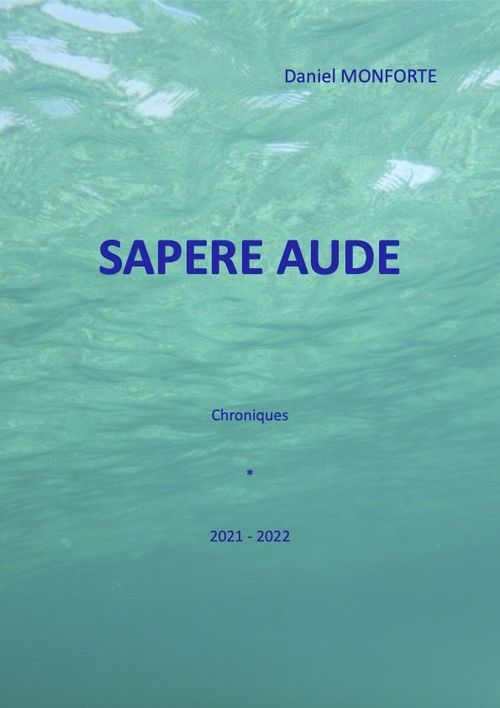Couverture ebook de Sapere aude, de Daniel Monforte