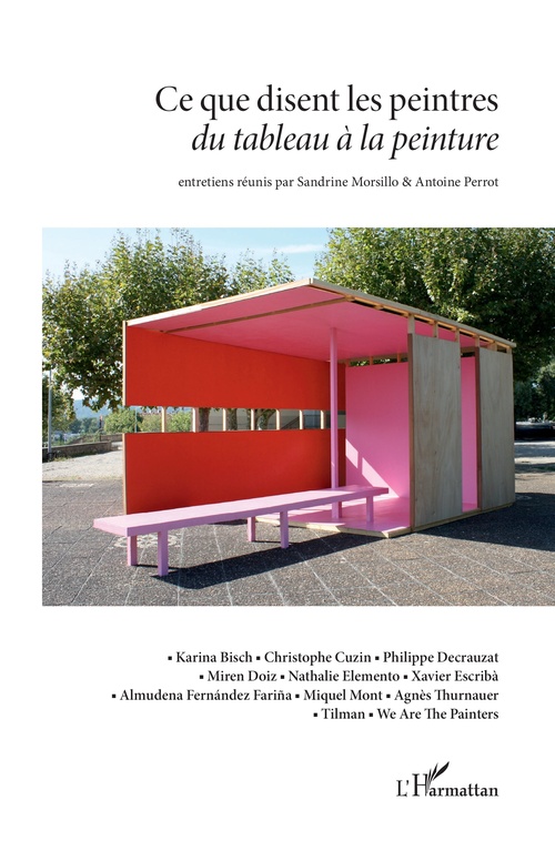 Couverture ebook de Ce que disent les peintres, de Sandrine Morsillo, Antoine Perrot