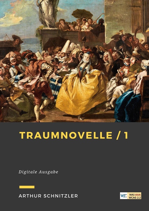 Couverture ebook de Traumnovelle /1, de Arthur Schnitzler