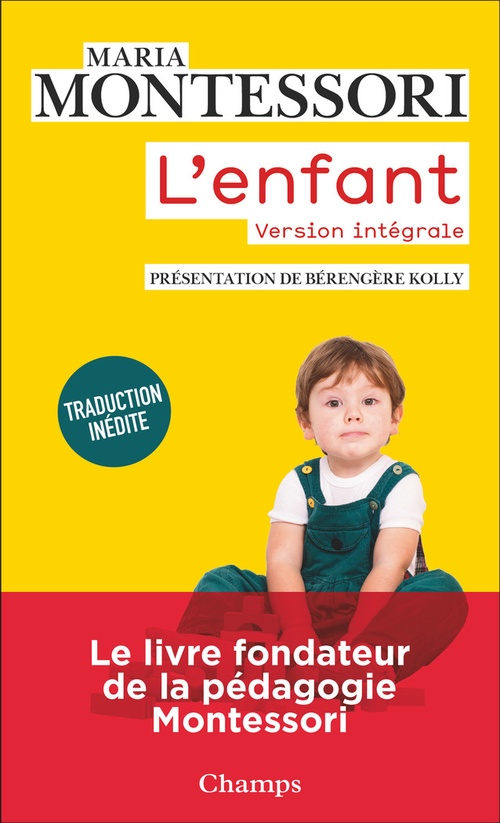 Couverture ebook de L'enfant, de Maria Montessori