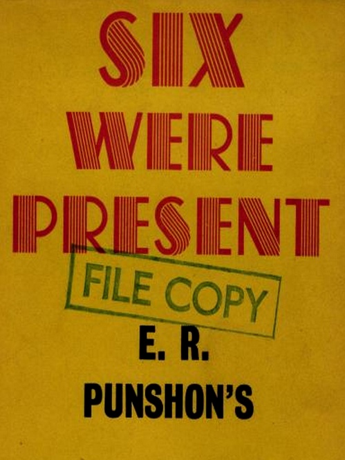 Couverture ebook de Six Were Present, de E. R. Punshon