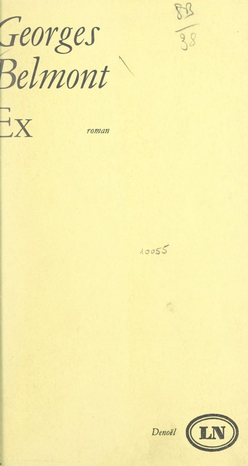 Couverture ebook de Ex, de Georges Belmont