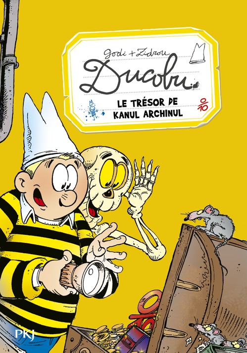 Couverture ebook de Ducobu - Tome 1 Le trésor de Kanul Archinul, de Godi, Zidrou
