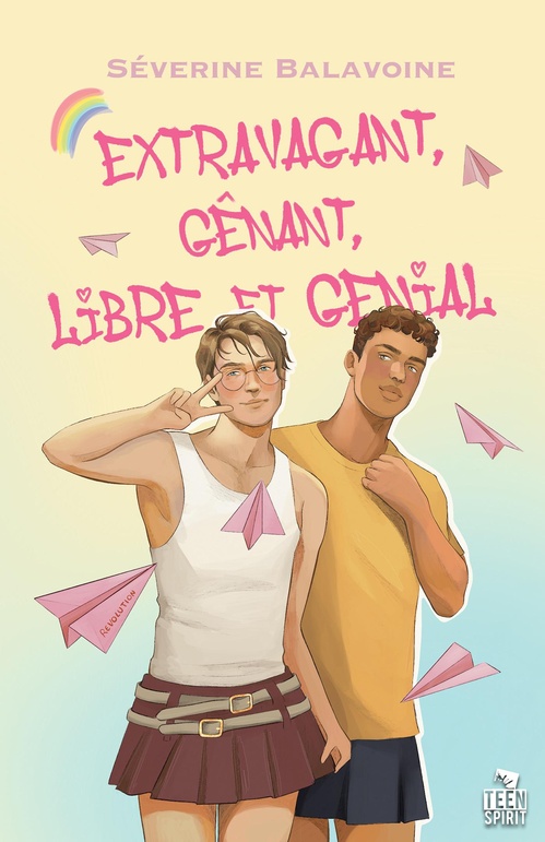 Couverture ebook de Extravagant, gênant, libre et génial, de Séverine Balavoine