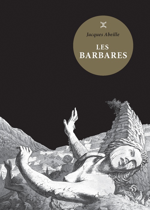 ebook cover of Les Barbares, by Jacques Abeille