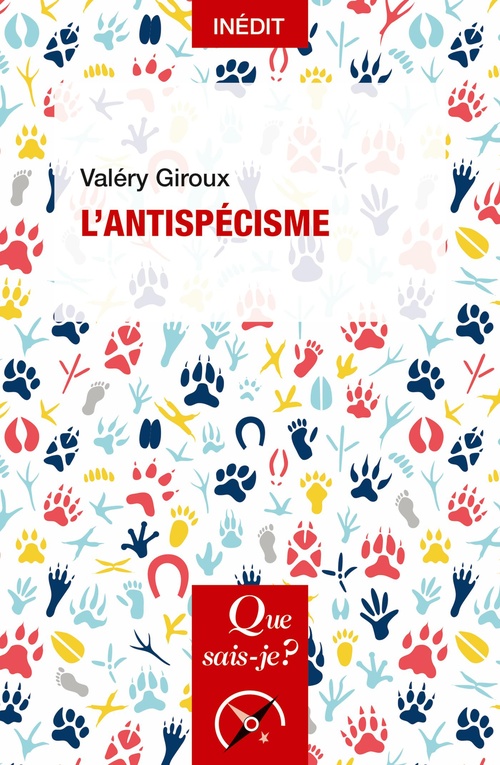 Couverture ebook de L'antispécisme, de Valéry Giroux