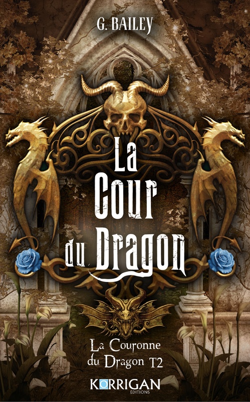 ebook cover of La couronne du dragon T2, by G. Bailey