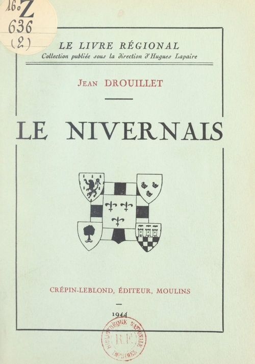 Couverture ebook de Le Nivernais, de Jean Drouillet