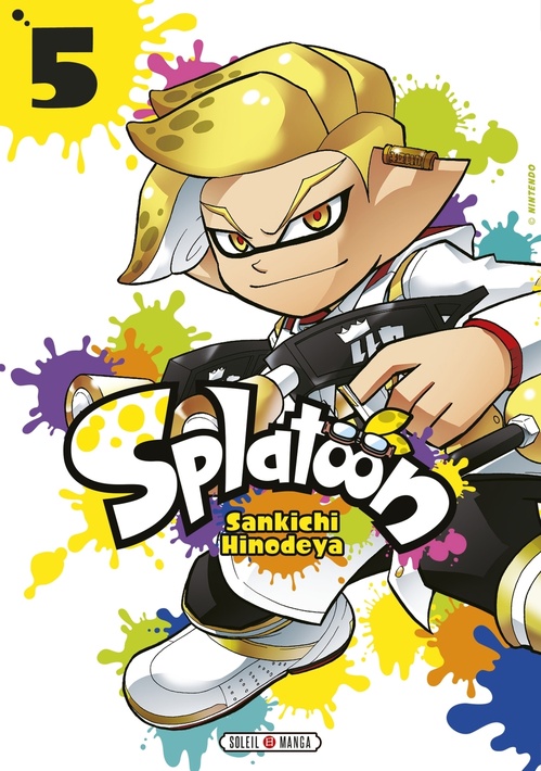 ebook cover of Splatoon T05, by Nintendo, Sankichi Hinodeya