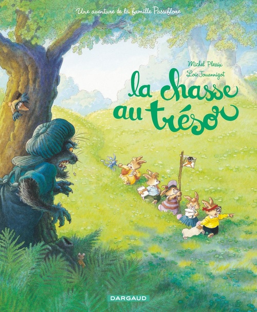 Couverture ebook de La Chasse au trésor, de Loïc Jouannigot, Michel Plessix