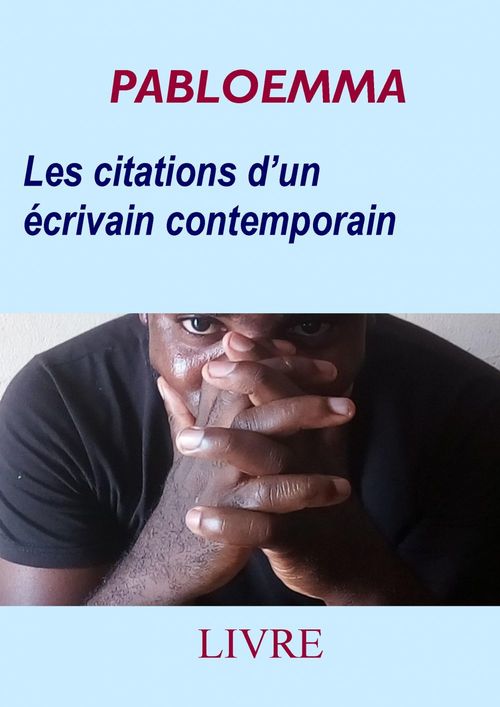 Couverture ebook de Les citations d´un écrivain contemporain, de Pabloemma